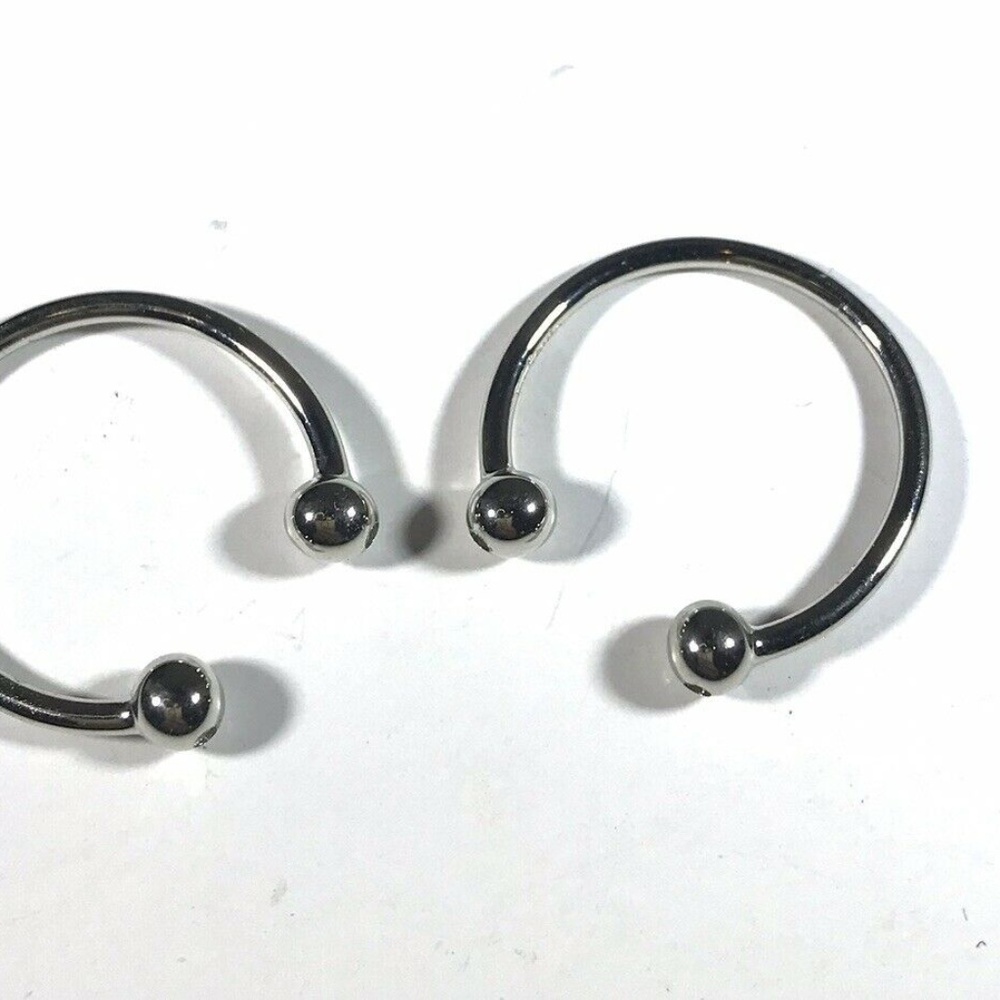 NEW La Soula Silver Stackable Two-Diamond Rings - Picture 6 of 7